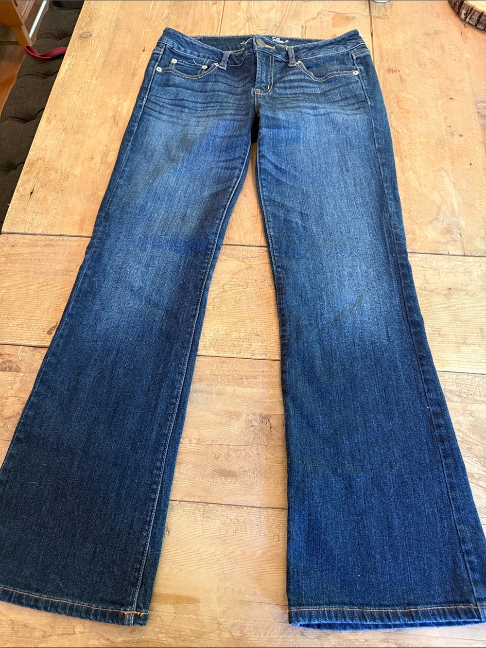 American Eagle Outfitters Dark Blue Flare Jeans